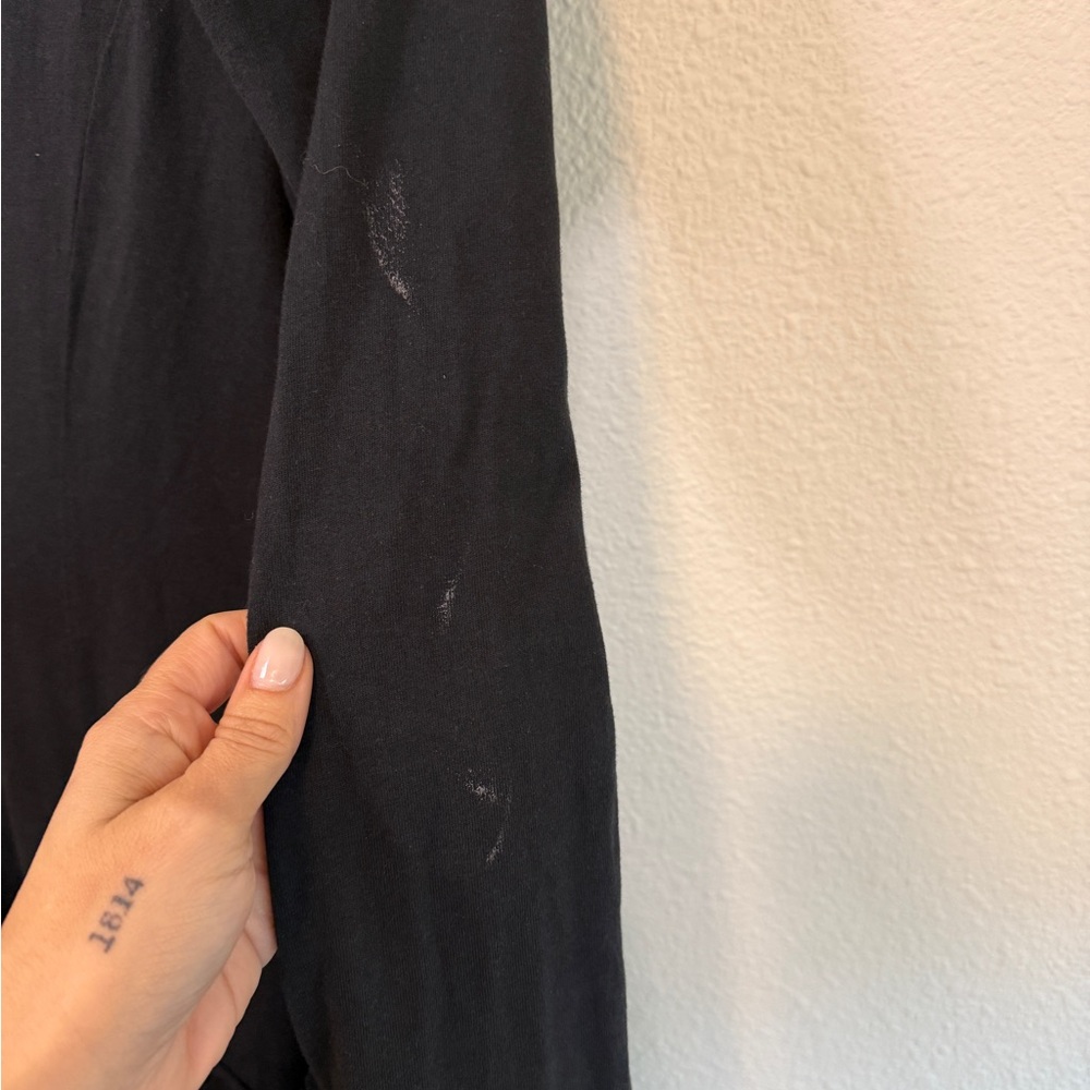 Rundholz Black Label Classic Black Long Sleeve Dress Sz Small - Picture 5 of 6